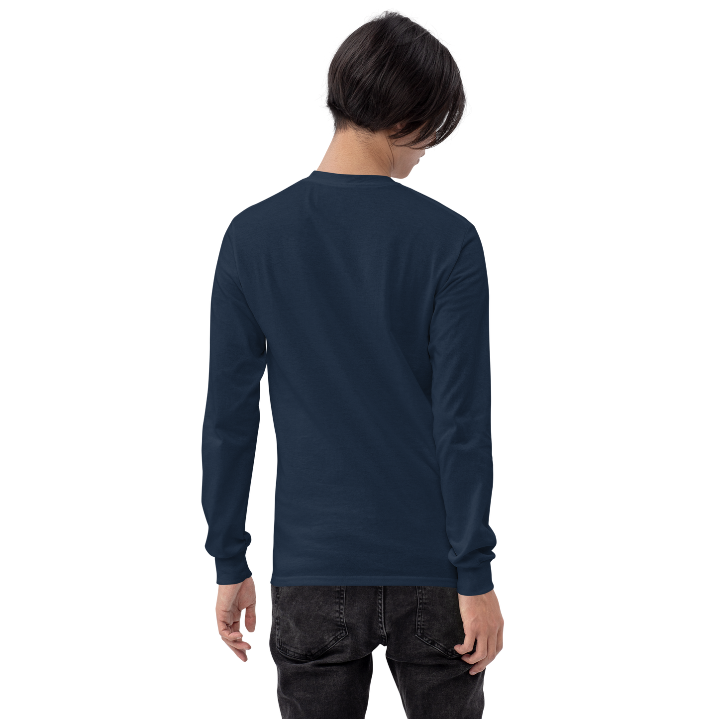 Camicia a maniche lunghe - Discreto V1.0 - Nero/Navy - Premium