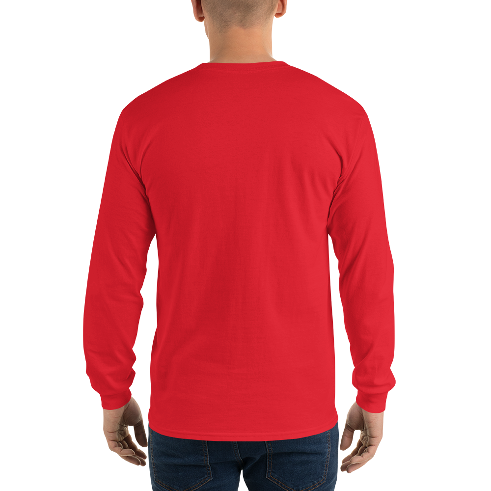 Chemise à manches longues - Discreet V1.0 - Rouge - Premium