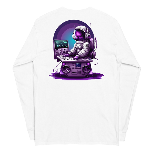 Long Sleeve Shirt - Space V1.1 - White - Premium