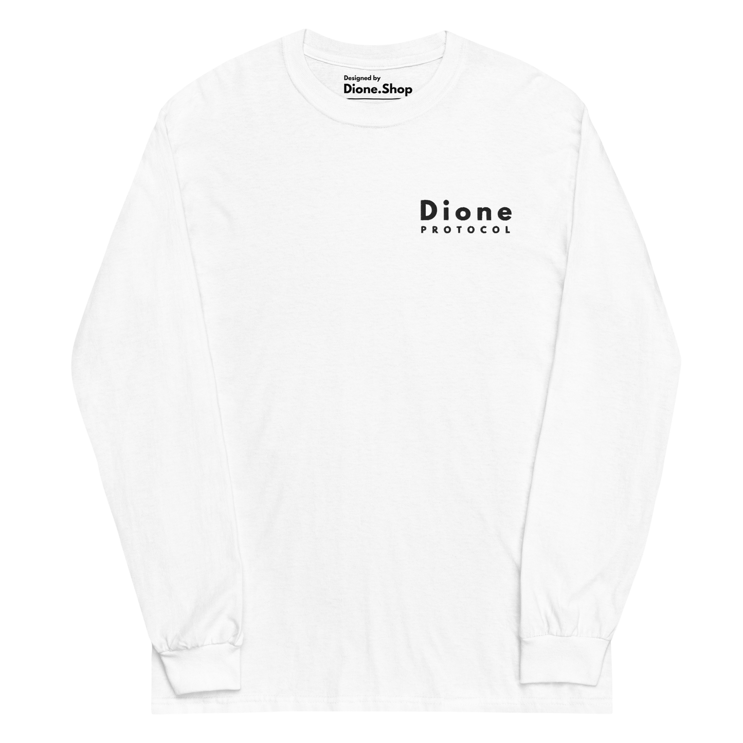 Chemise à manches longues - Espace V1.0 - Blanc - Premium