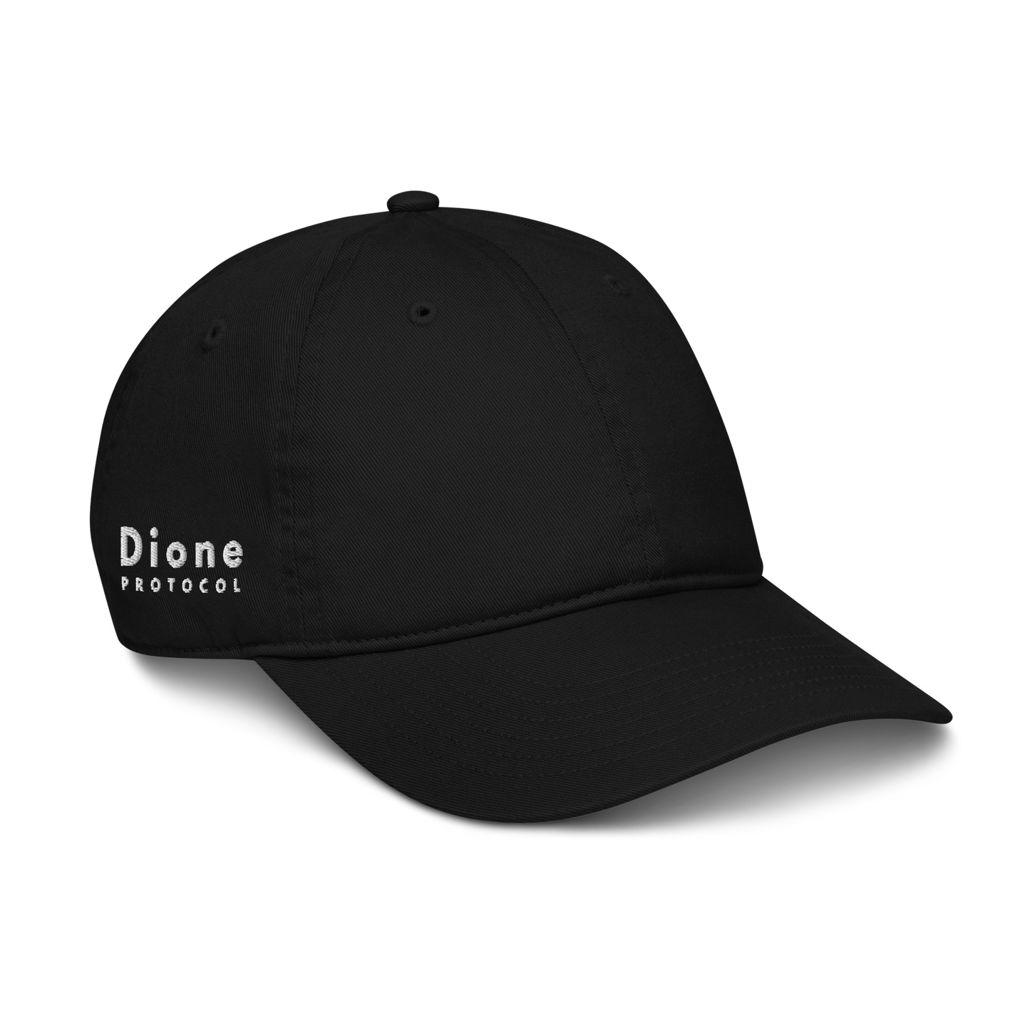 Organic dad hat, Black