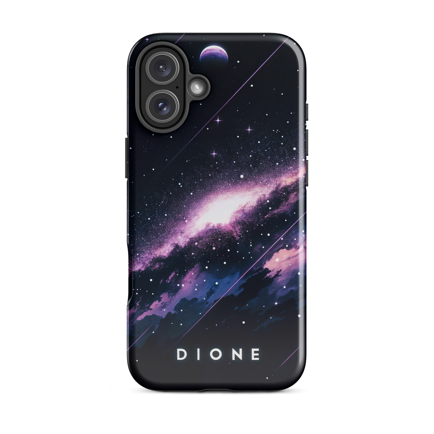 Tough Case for iPhone® 14, 15, 16 - Space