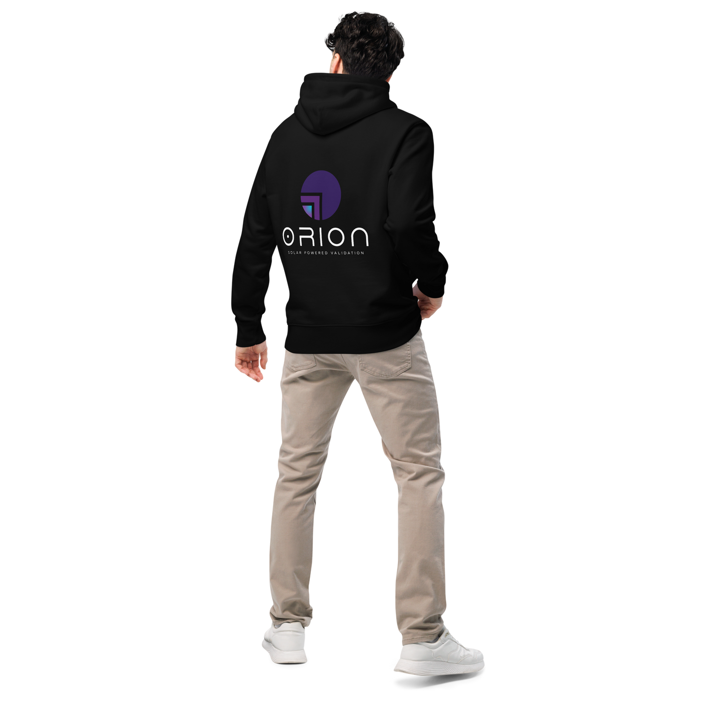 Hoodie - Orion V1.0 - Black/ Navy - Premium