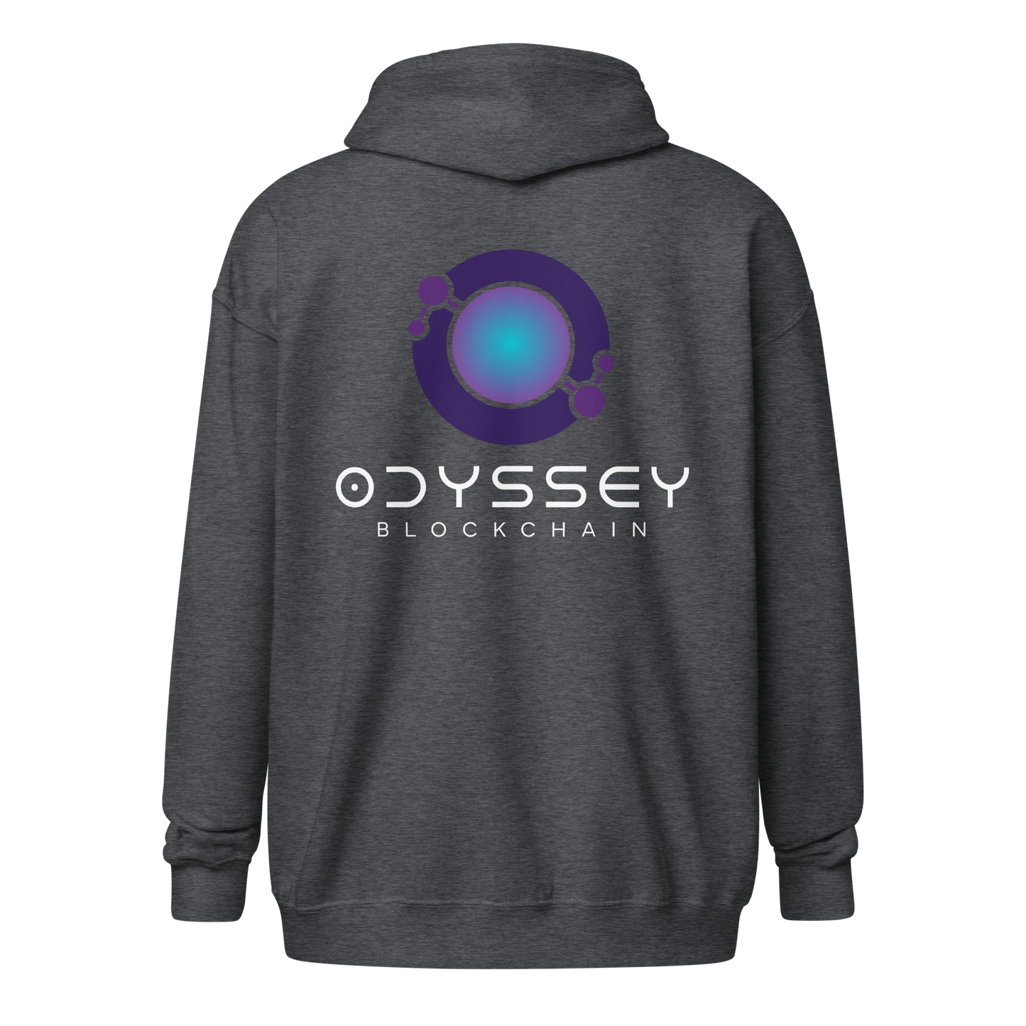 ZipHoodie - Odyssey V1.0 - Black/Navy/Heather