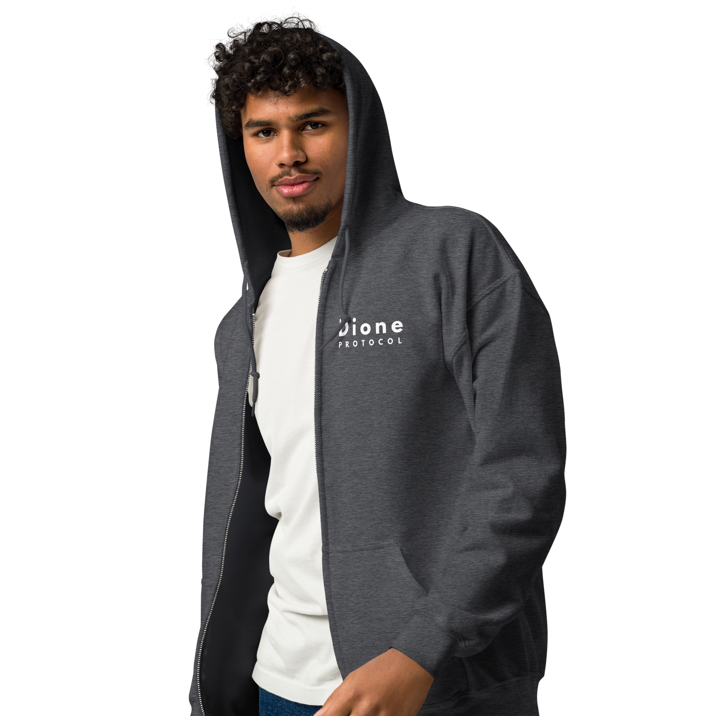 ZipHoodie - Orion V1.0 - Black/Navy/Heather