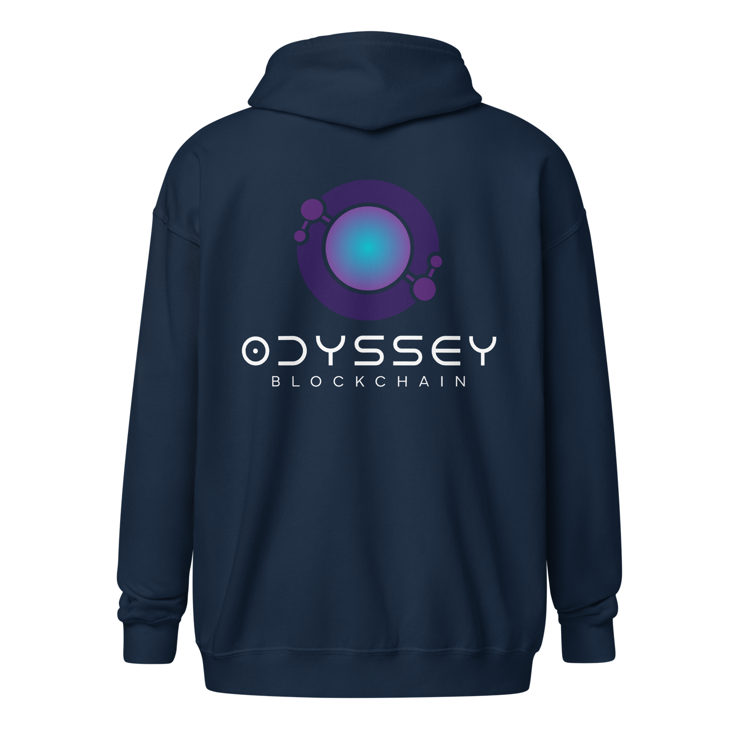 ZipHoodie - Odyssey V1.0 - Black/Navy/Heather