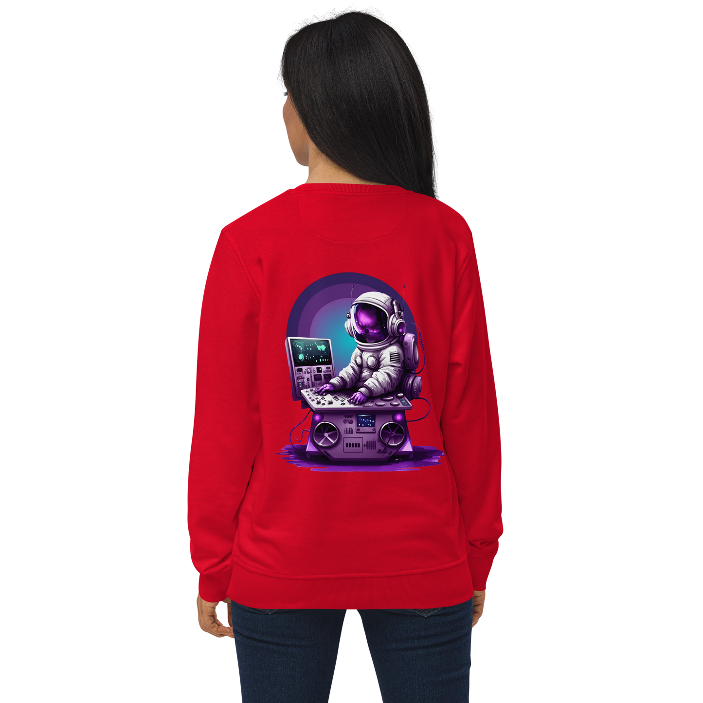 Sweatshirt - Space V1.1 - Red - Standard