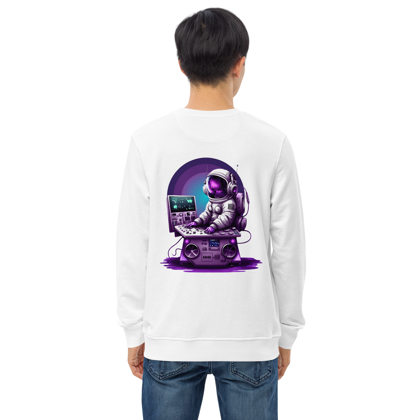 Sweatshirt - Space V1.1 - White - Standard