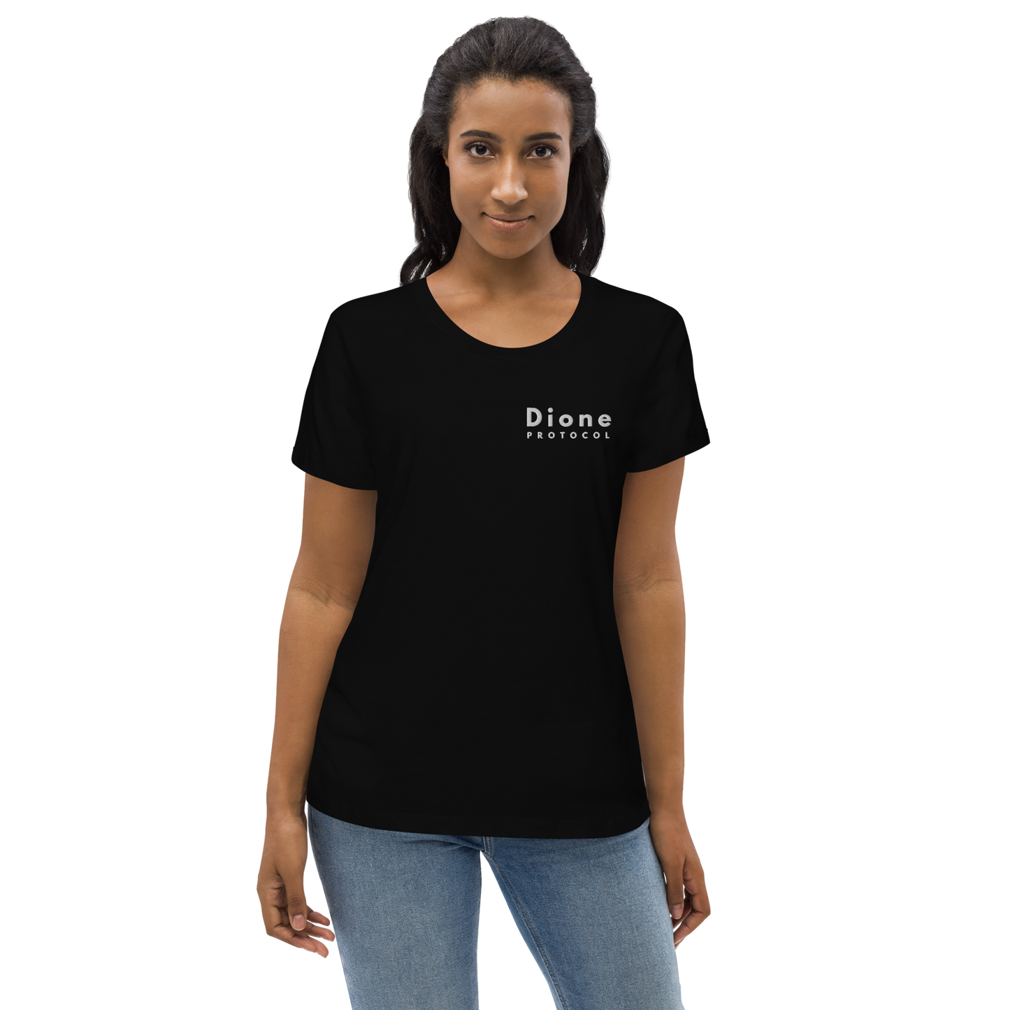 Women's T-Shirt - Discreet V1.0 - Black - Premium